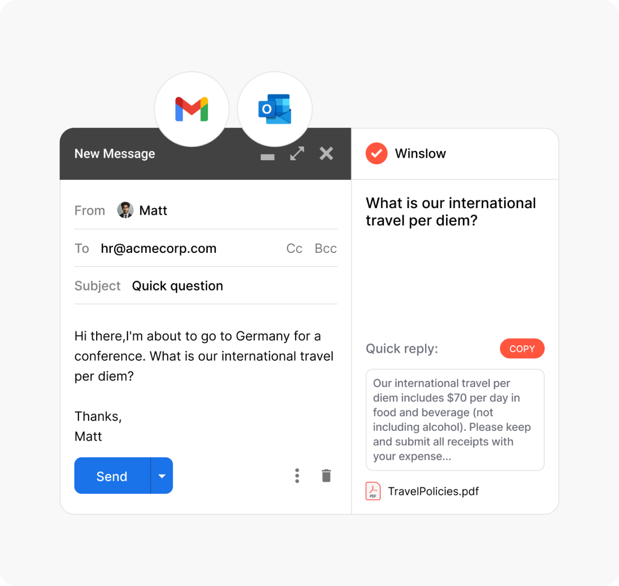 Team Integration with HR chatbot