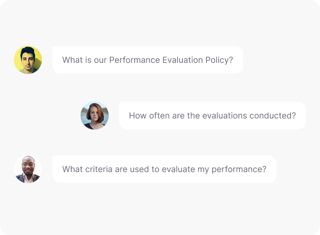 Performance Evaluation Policy